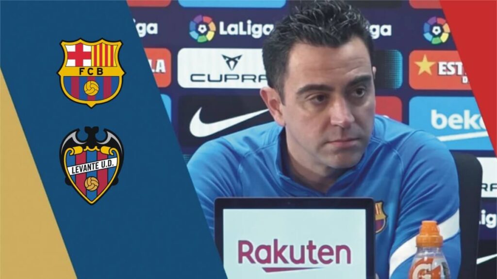 Xavi's press conference ahead Barca vs Levante