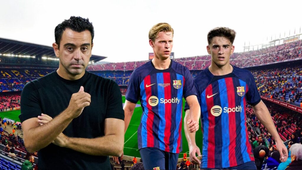 Xavi says he can deploy Frenkie or Gavi in the Back-Line