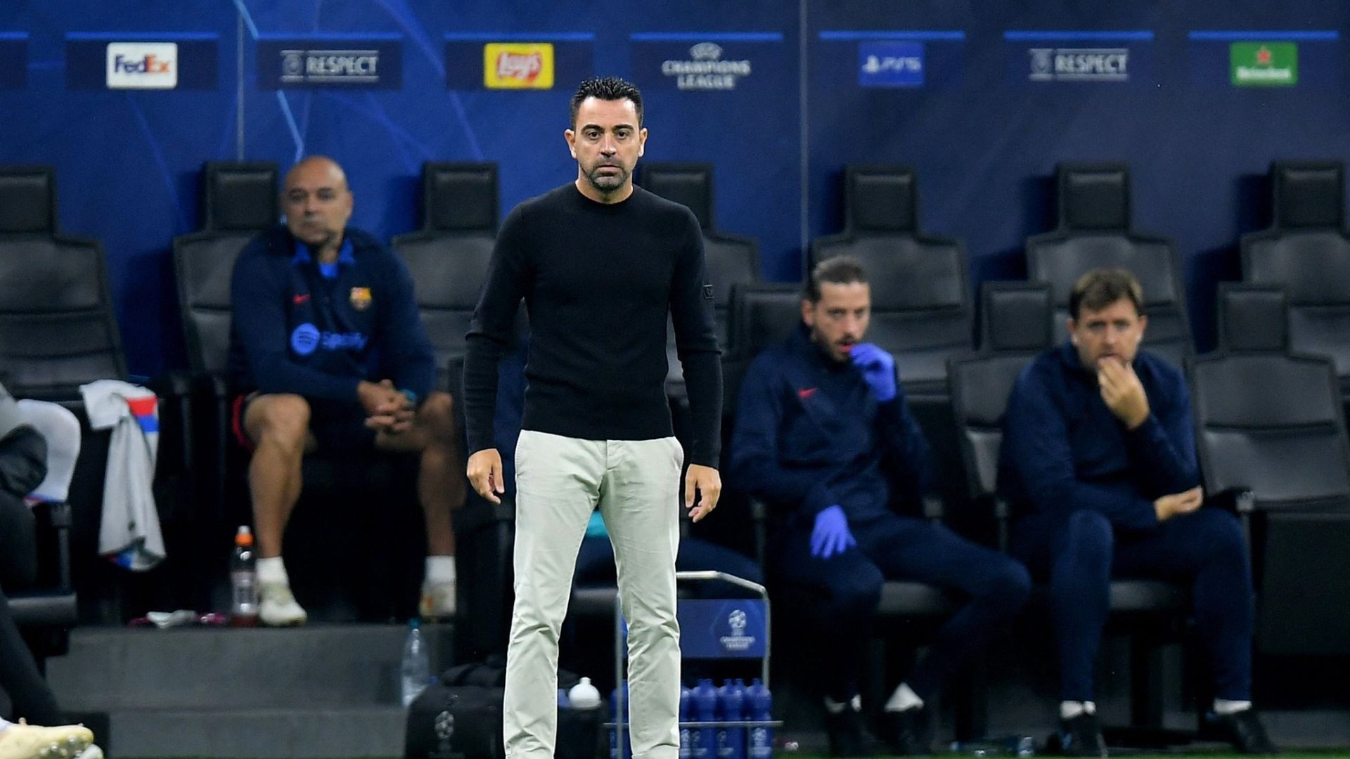 Xavi's Line-Up Gamble fumbles Barca's qualification chances