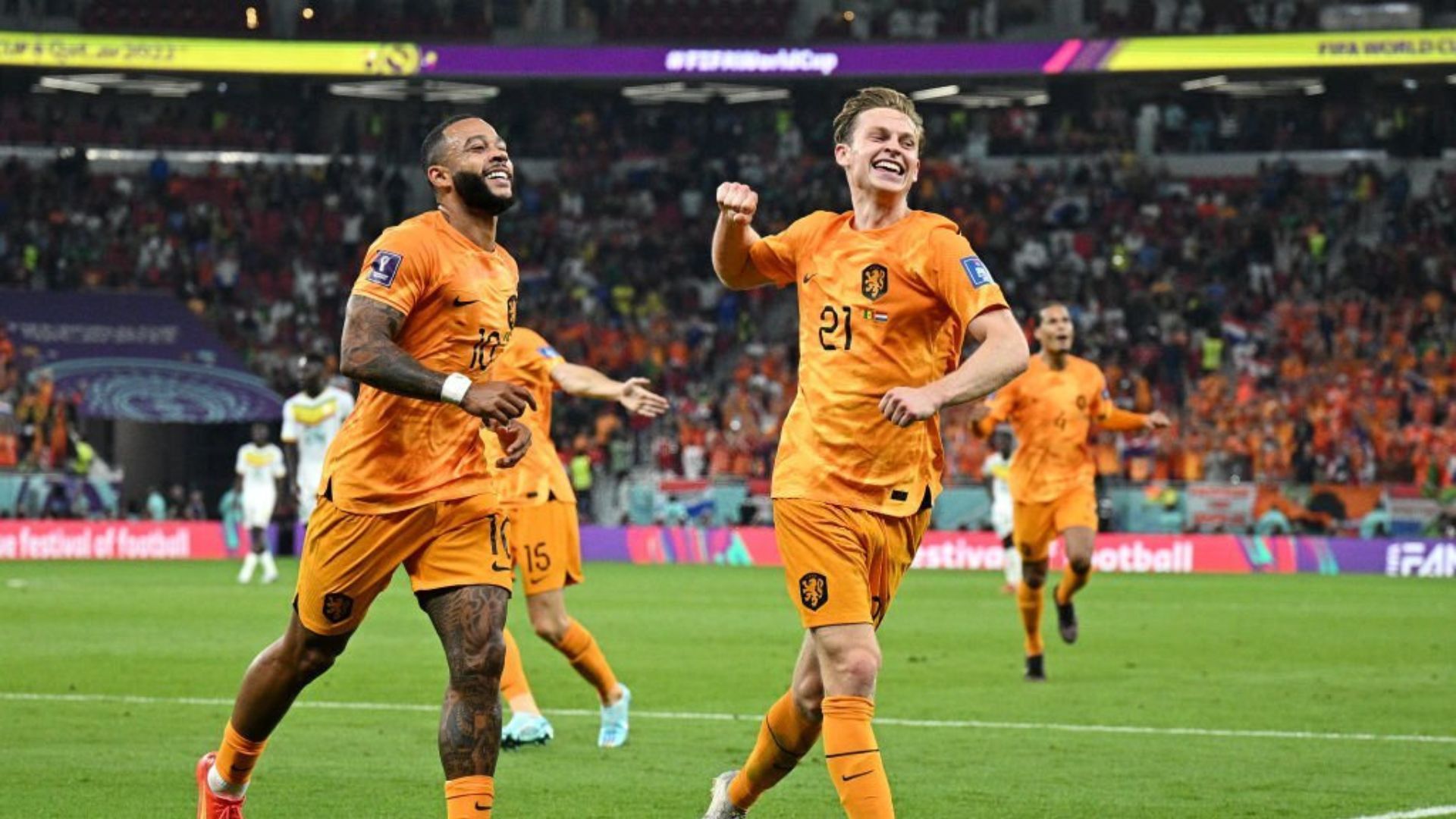 Frenkie assists as Netherlands get the win over Senegal