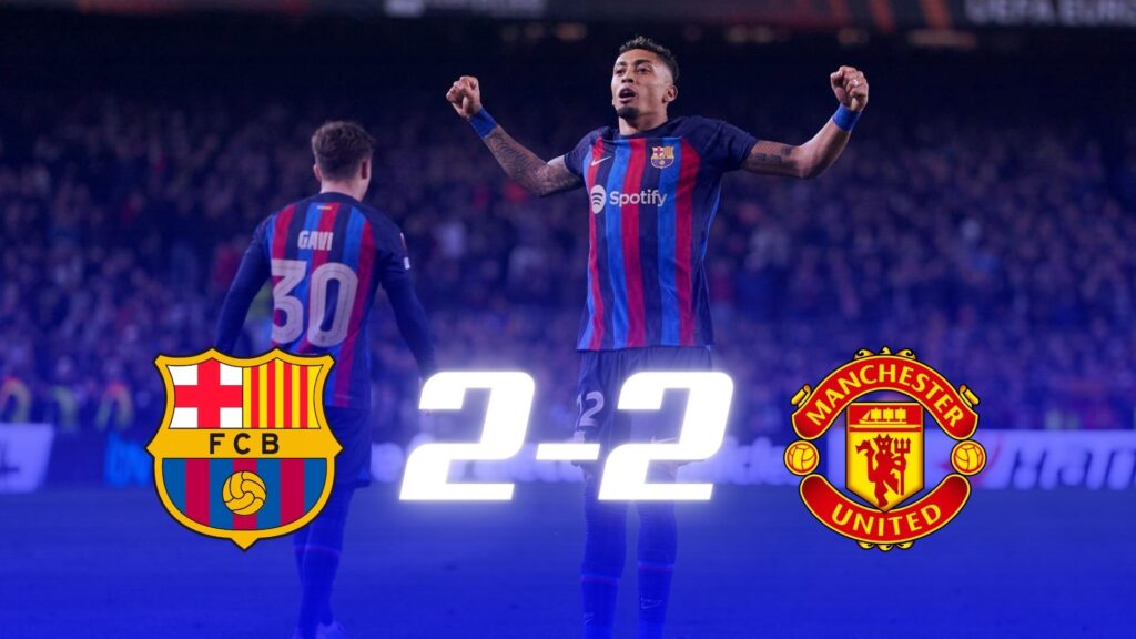 Barcelona 2-2 Manchester United