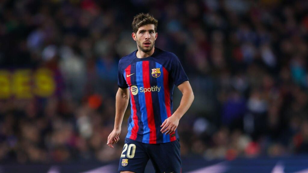 Barcelona defender Sergi Roberto