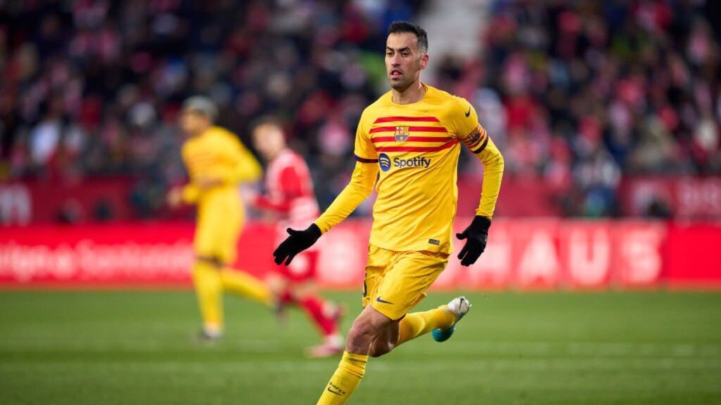 Barcelona captain Sergio Busquets