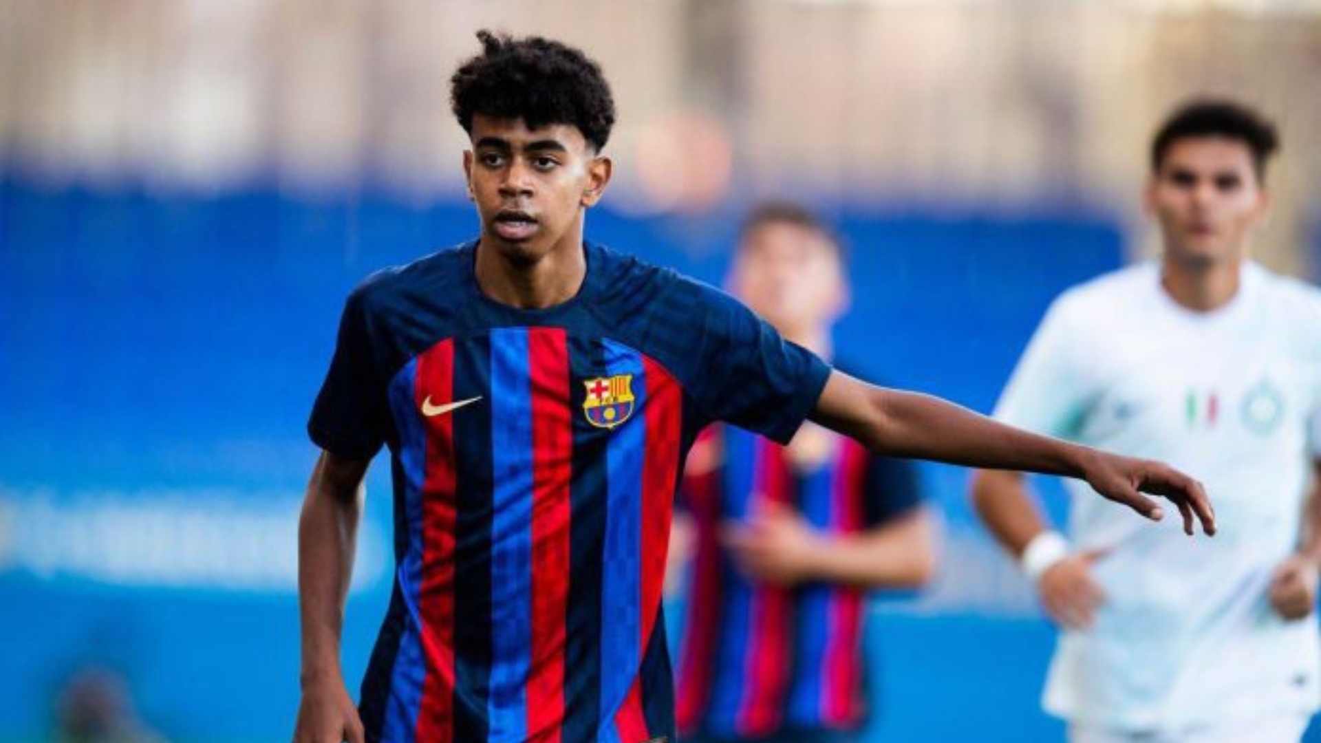 Barcelona wonderkid Lamine Yamal