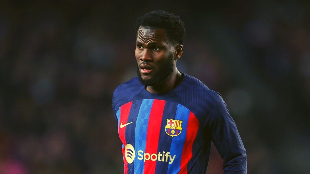 Barcelona midfielder Franck Kessie