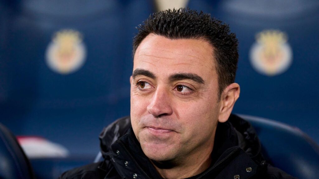 Barcelona head coach Xavi