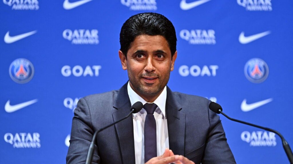 PSG President Nasser Ghanim Al-Khelaifi