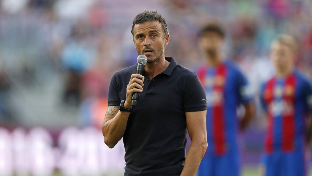 Barcelona ex-manager Luis Enrique