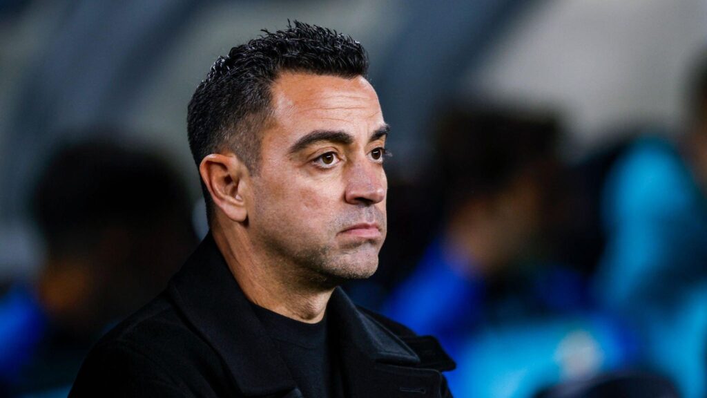 Barcelona head coach Xavi