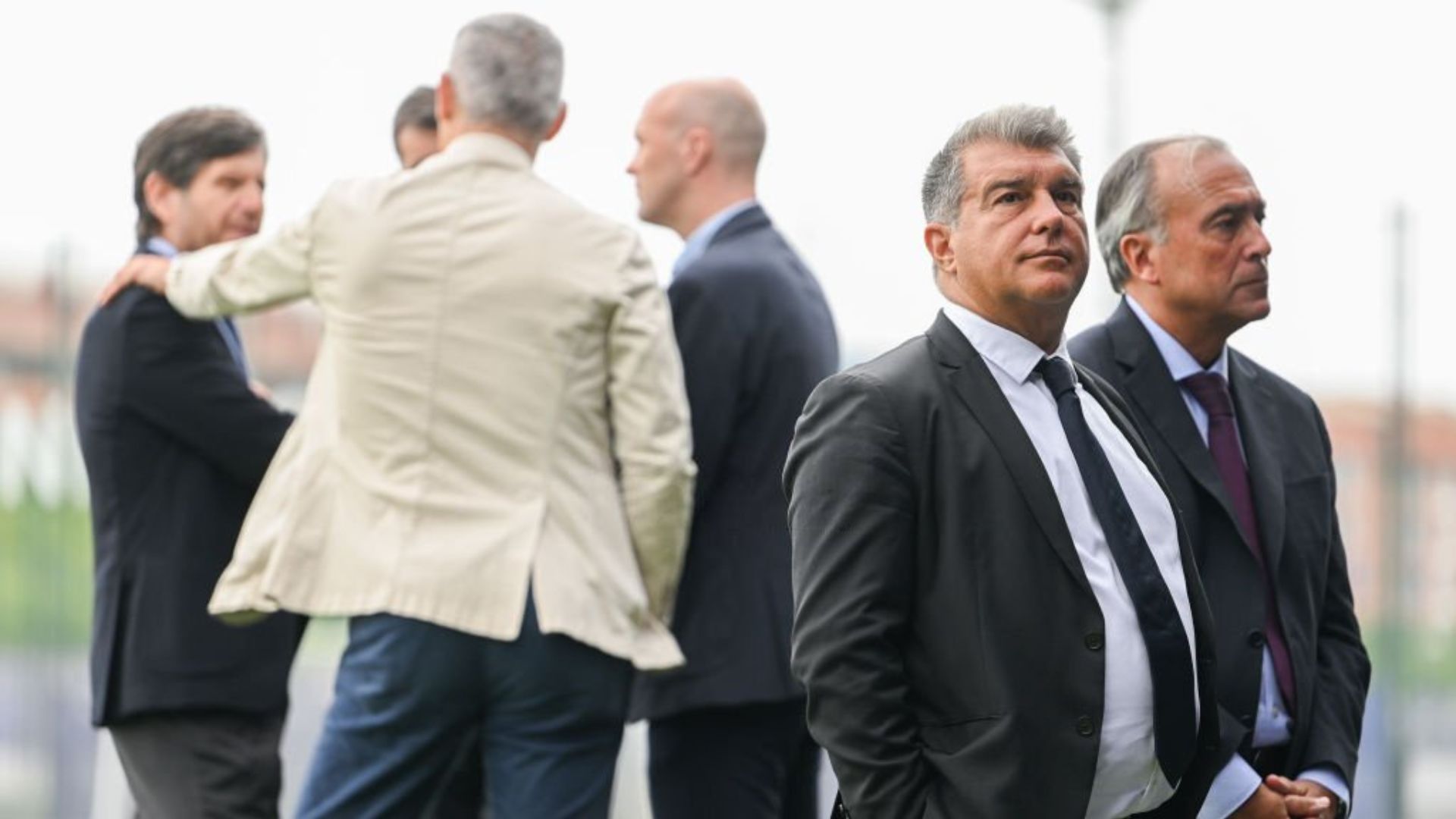 Barcelona president Laporta