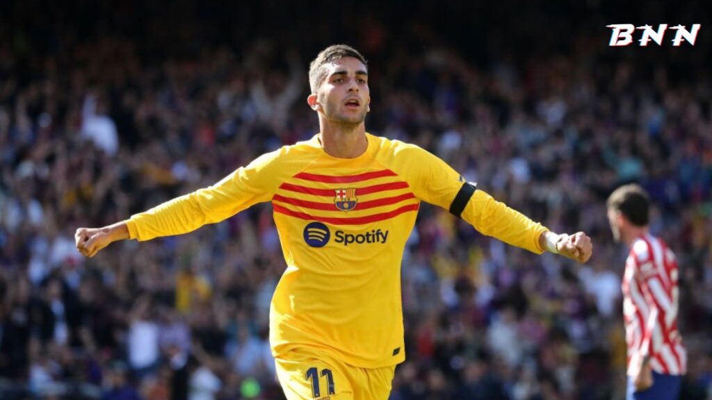 Barcelona forward Ferran Torres