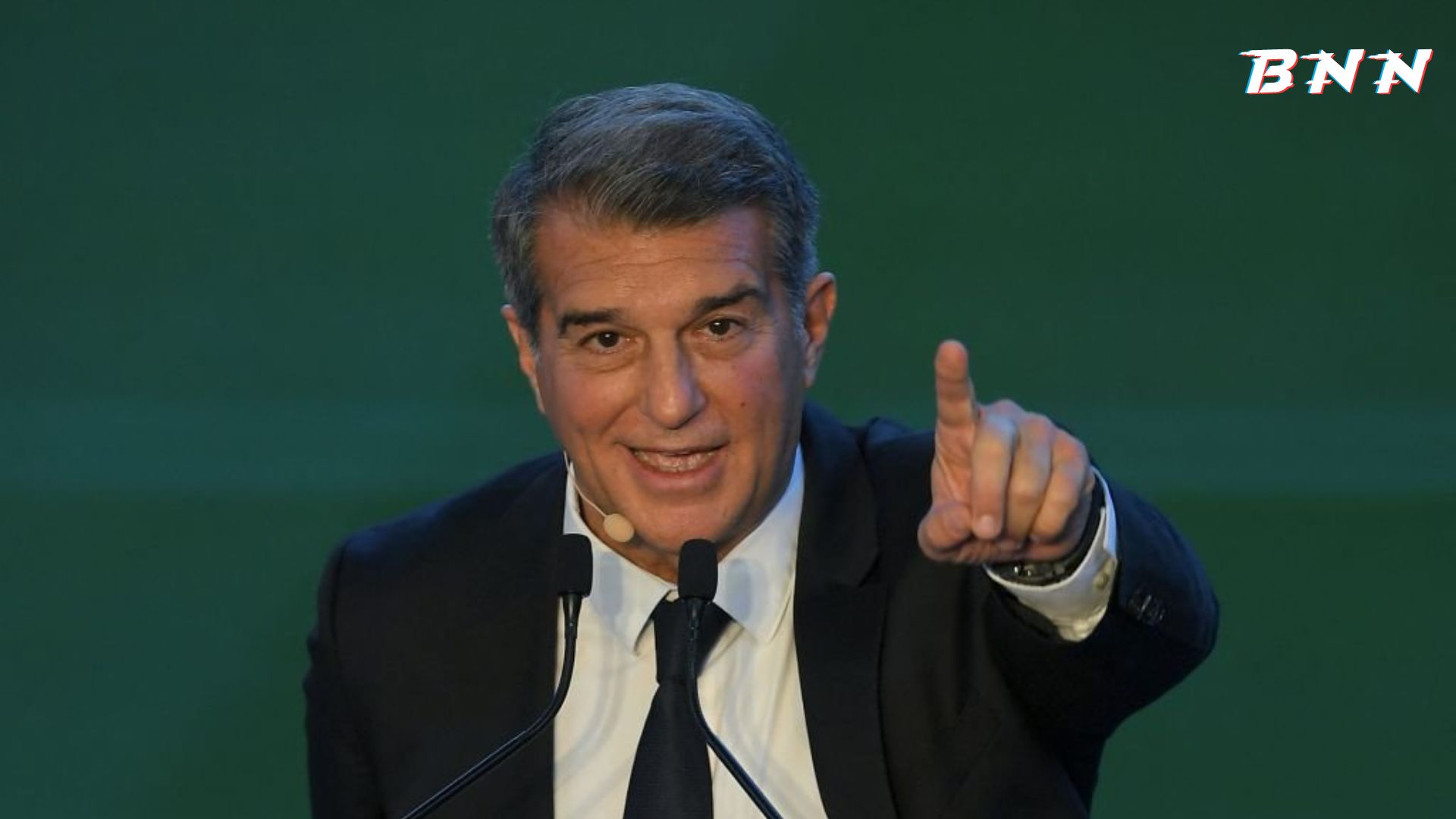 Barcelona president Laporta