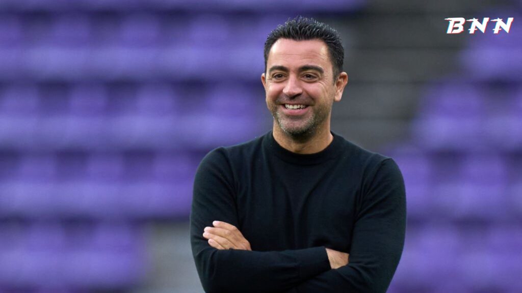 Barcelona head coach Xavi Hernandez