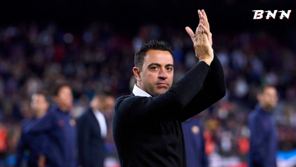 Barcelona head coach Xavi