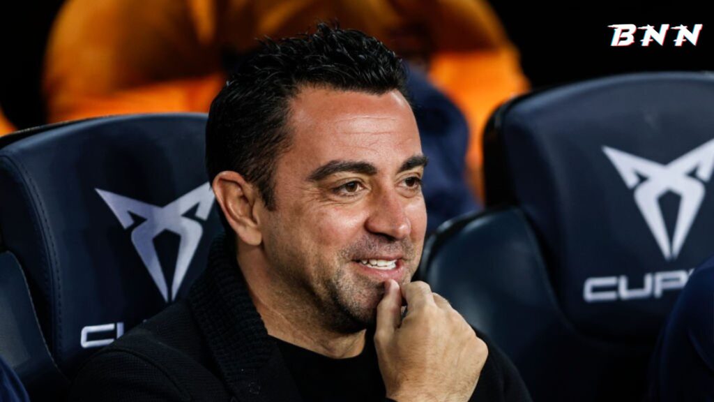 Barcelona head coach Xavi