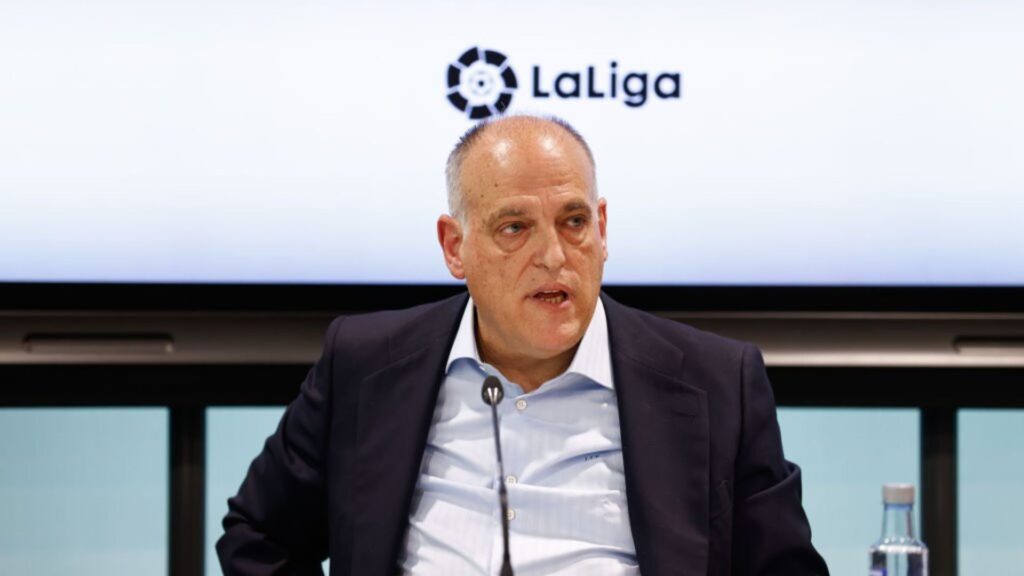 La Liga President Javier Tebas