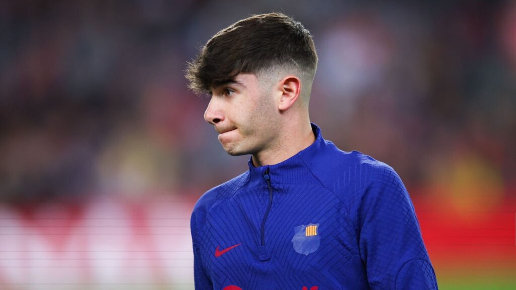 Barcelona youngster Aleix Garrido