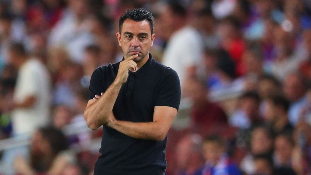 Barcelona head coach Xavi