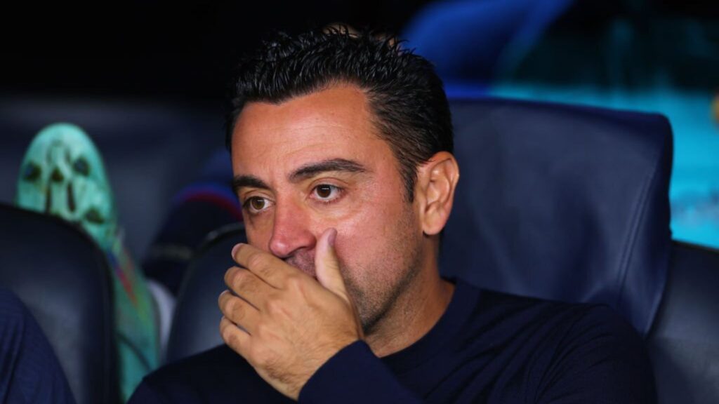 Barcelona head coach Xavi