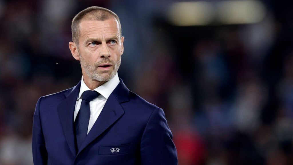 Uefa President Aleksander Čeferin