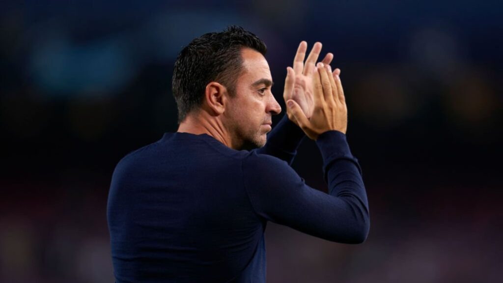 Barcelona head coach Xavi