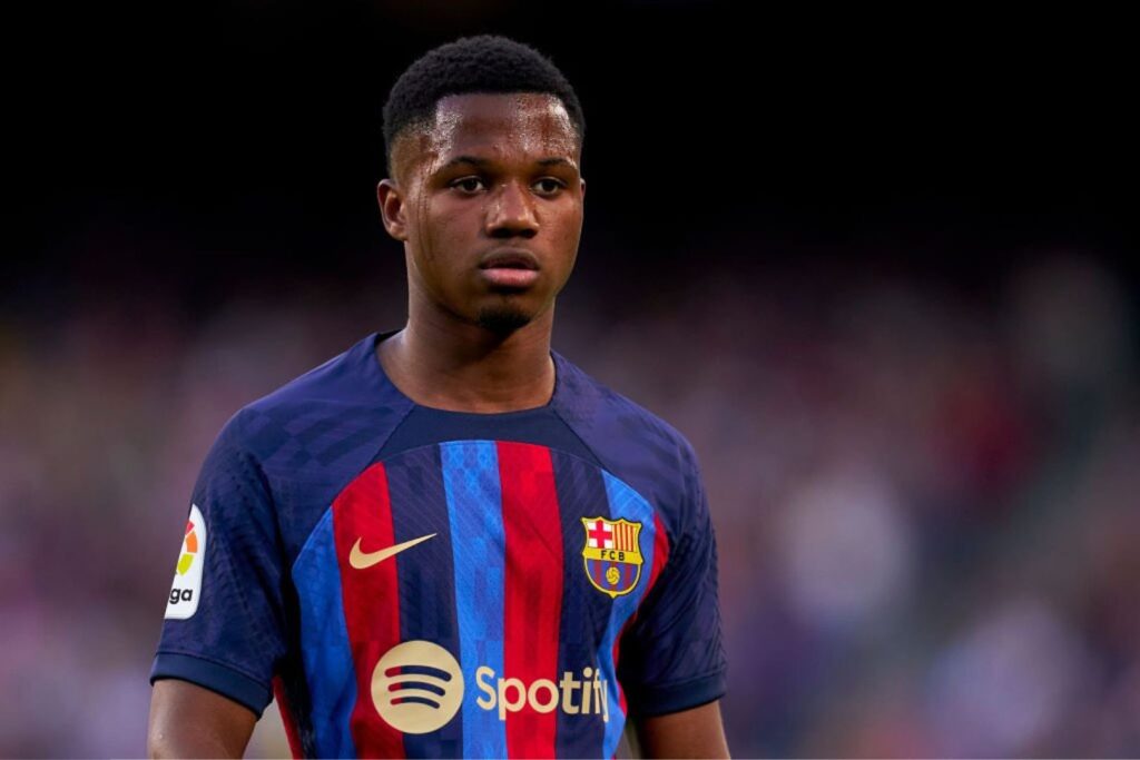 Barcelona forward Ansu Fati