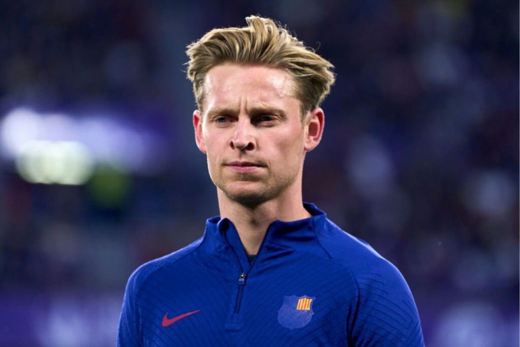 Barcelona midfielder Frenkie de Jong