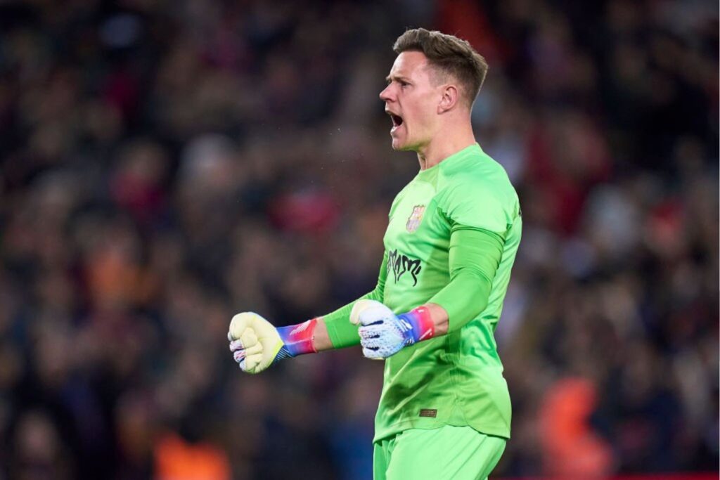 Barcelona goalkeeper Ter Stegen