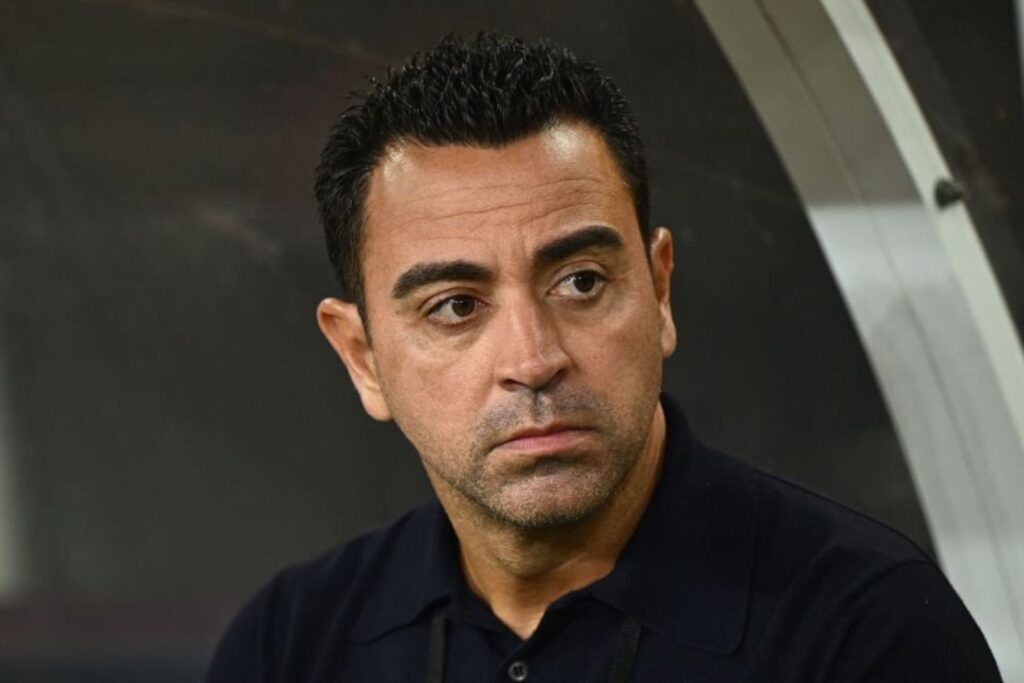 Barcelona head coach Xavi