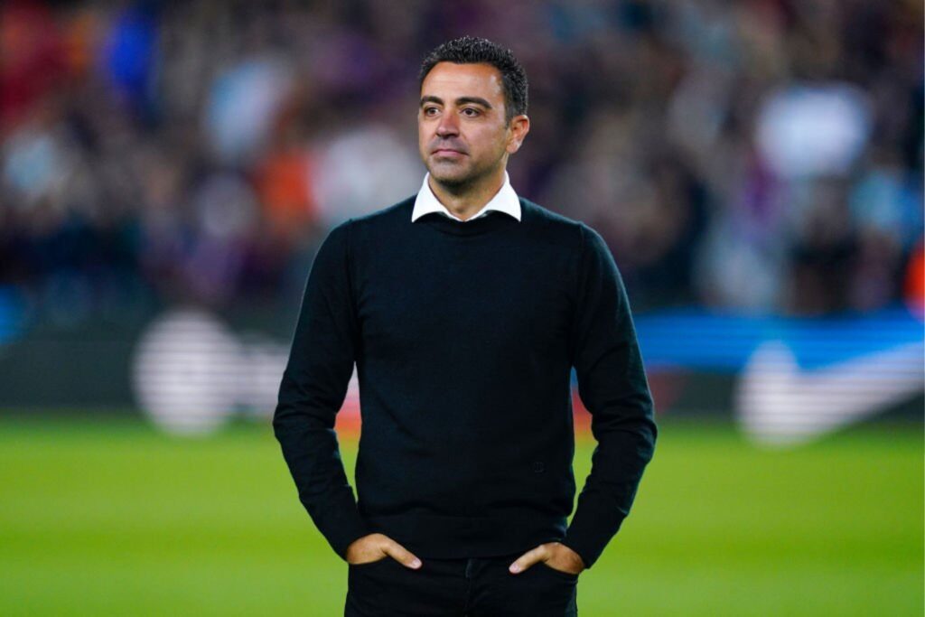 Barcelona head coach Xavi