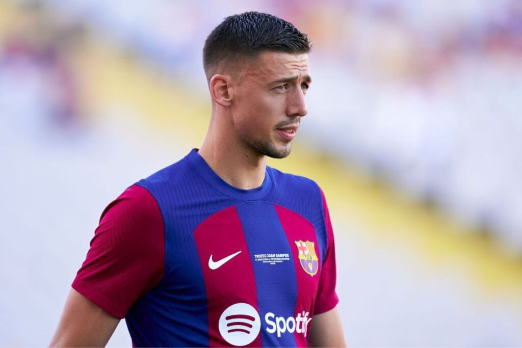 Barcelona defender Clement Lenglet