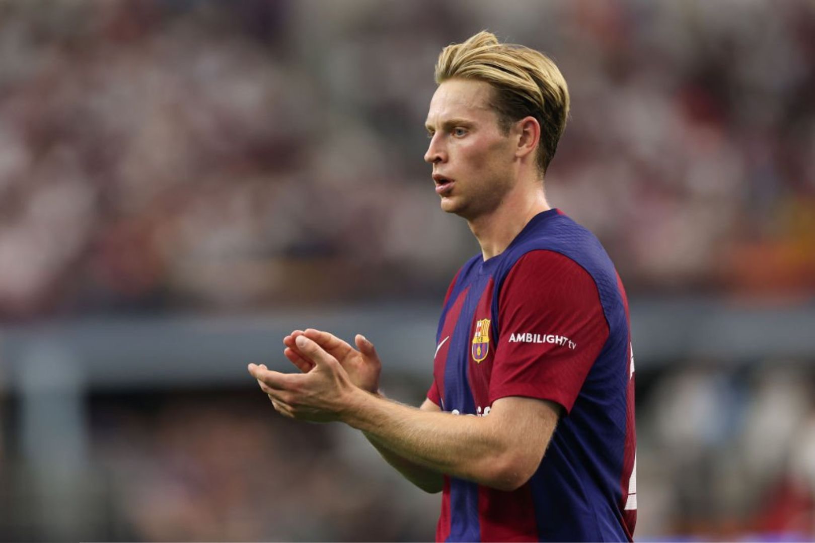 Barcelona midfielder Frenkie de Jong