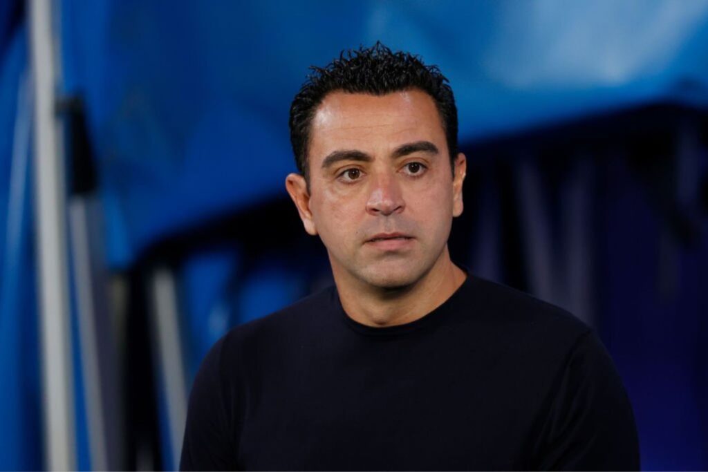 Barcelona head coach Xavi