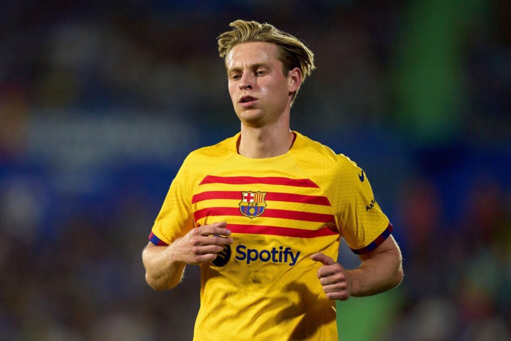 Barcelona midfielder Frenkie de Jong