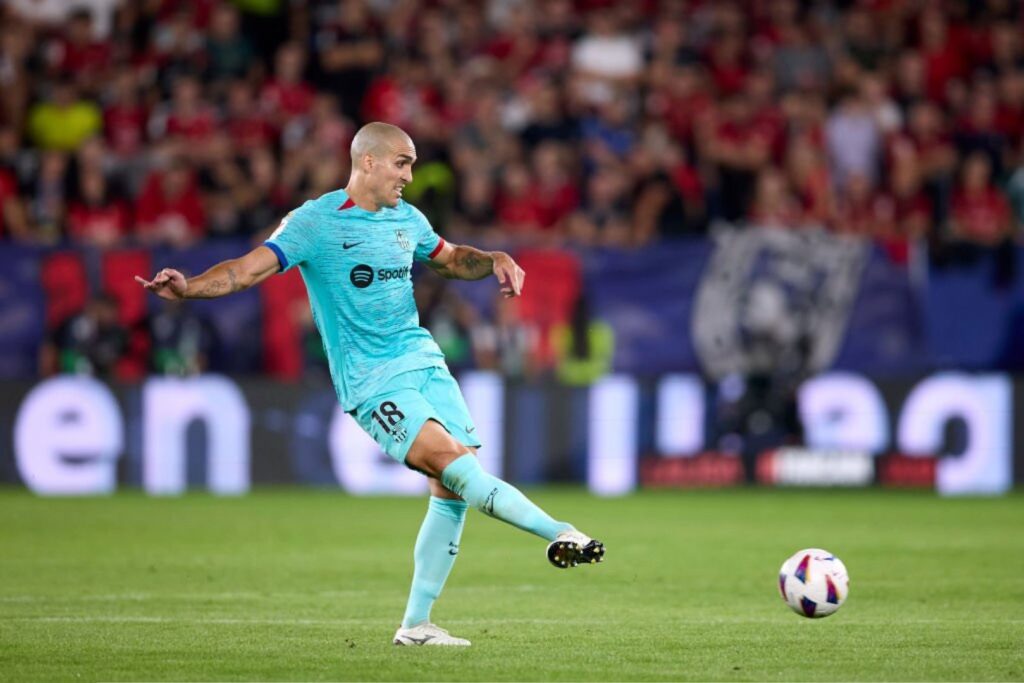 Barcelona midfielder Oriol Romeu