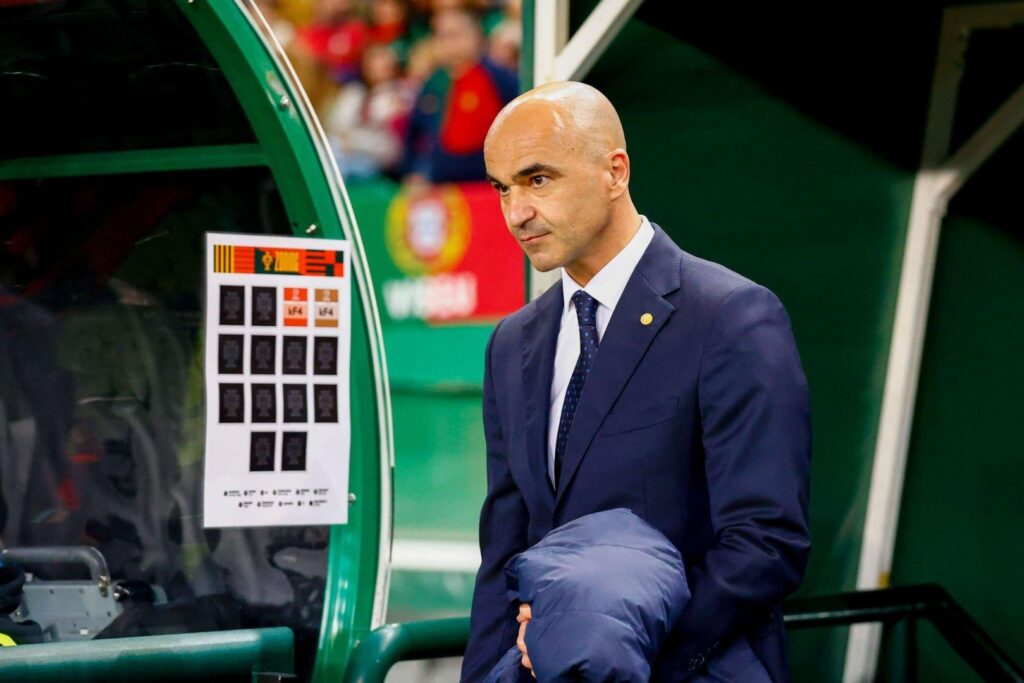 Head coach of Portugal Roberto Martinez