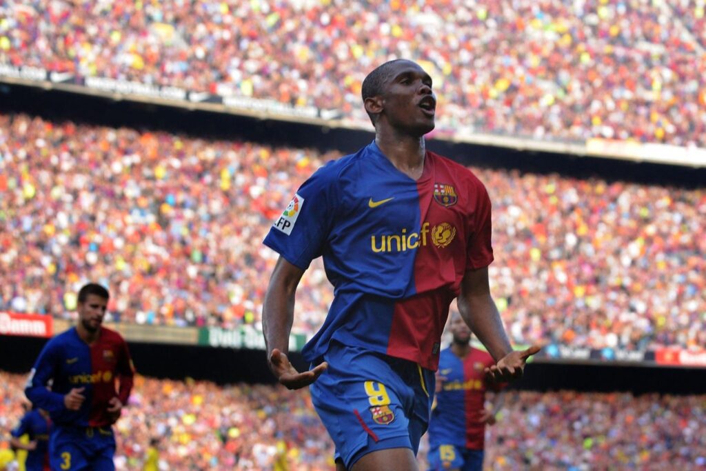 Former Barcelona forwad Samuel Eto'o