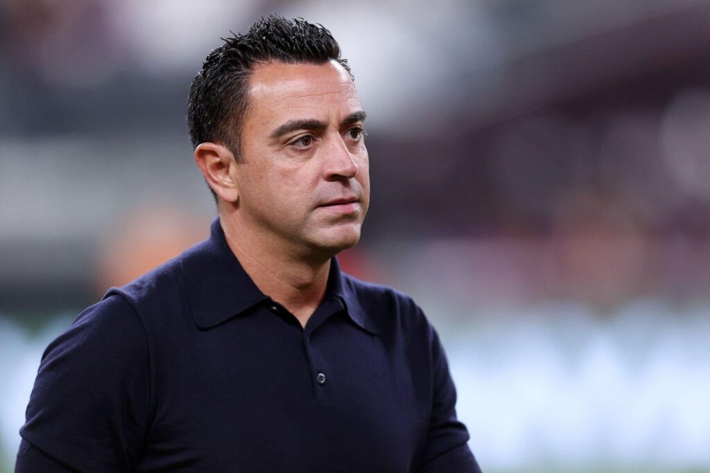 Barcelona head coach Xavi