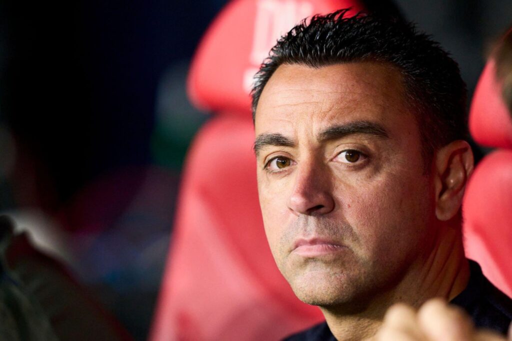 Barcelona head coach Xavi