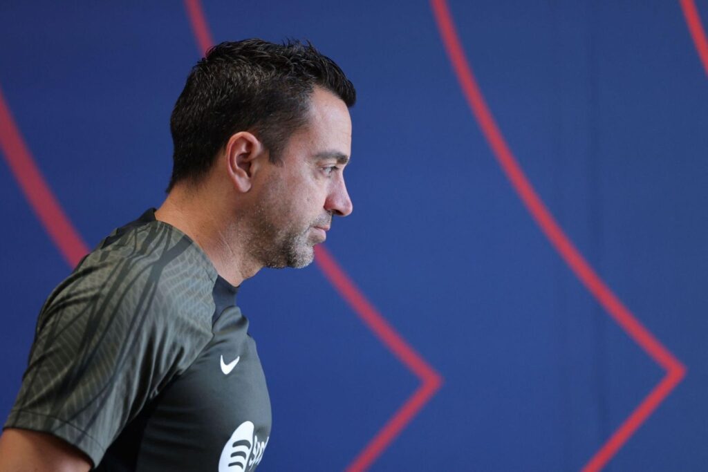 Barcelona head coach Xavi