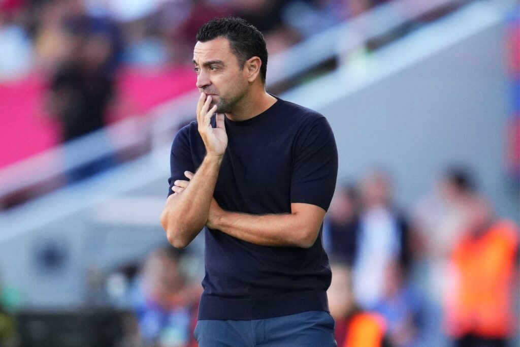 Barcelona head coach Xavi