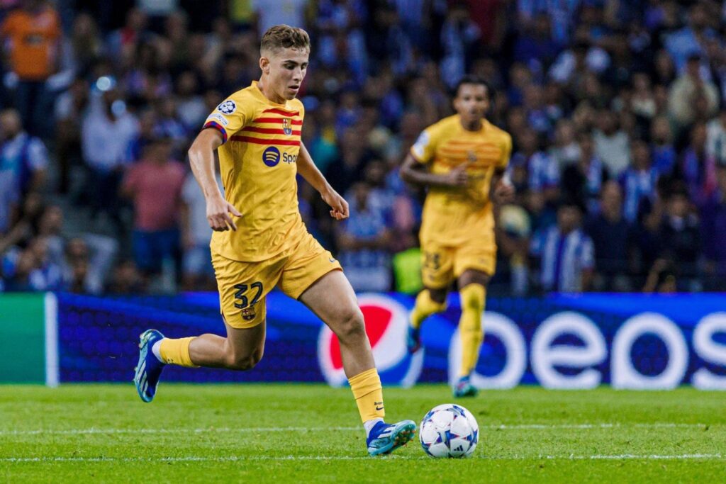 Barcelona youngster Fermin Lopez