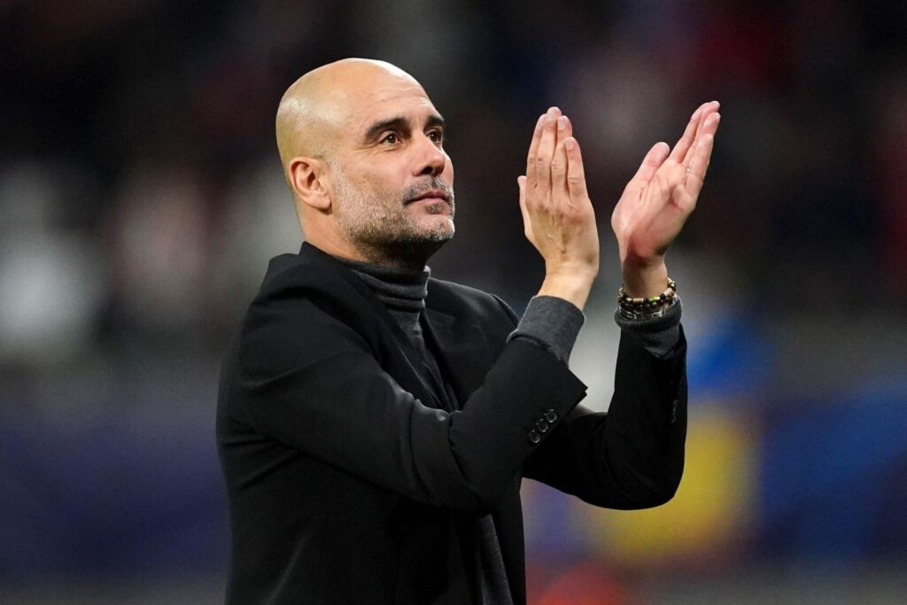 Former Barcelona manager Pep Guardiola