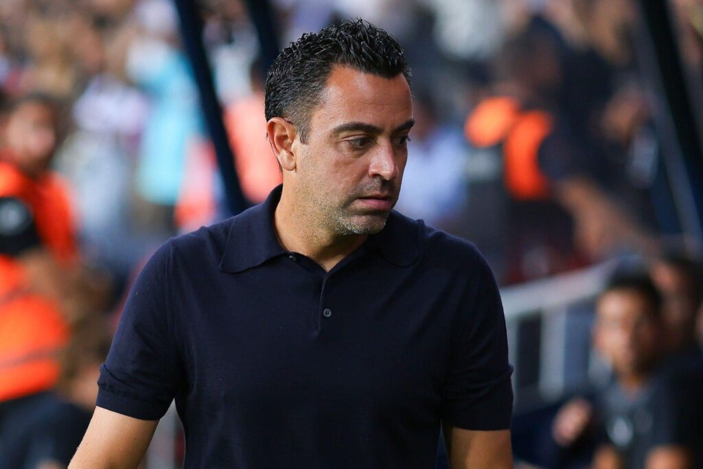 Barcelona head coach Xavi