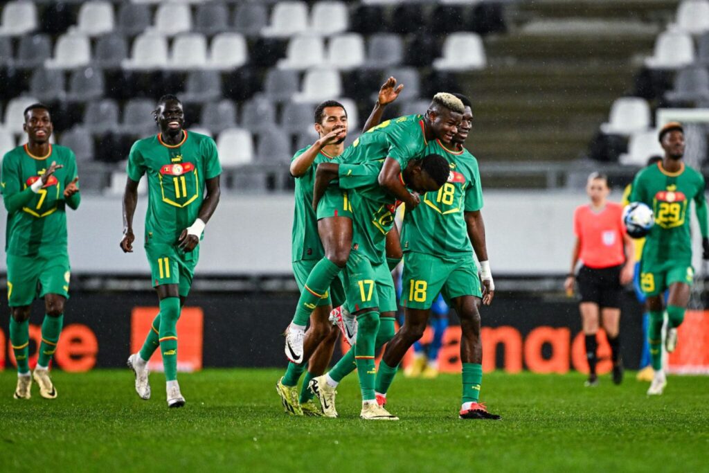 Barcelona defender Mikayil Faye during International duty with Senegal national football team.