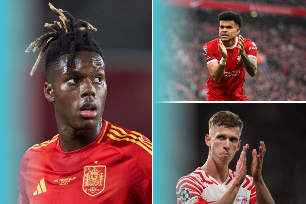 Barcelona targets Nico Williams, Luis Diaz and Dani Olmo for the left-wing.