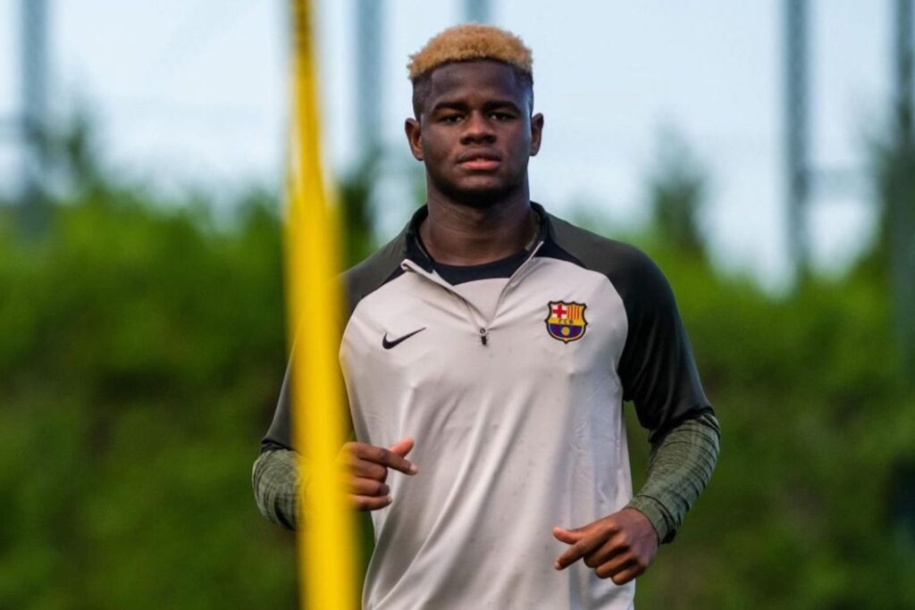 FC Barcelona youngster Mikayil Faye