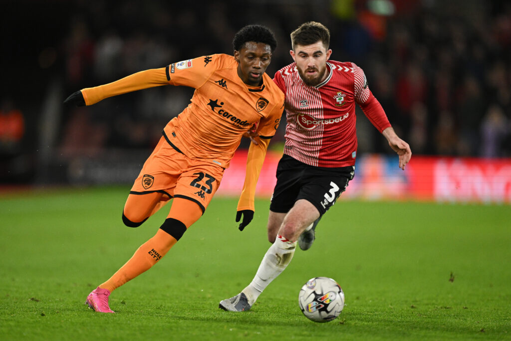 Jaden Philogene of Hull City