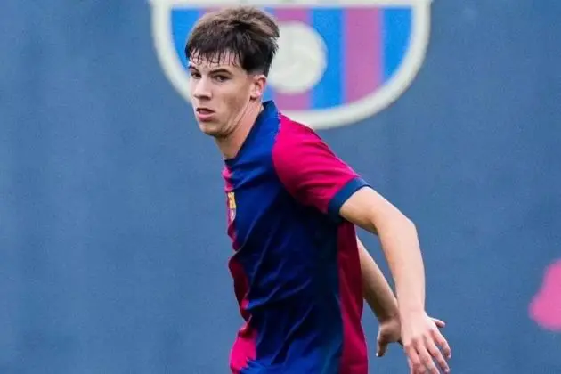 Barcelona youngster Jofre Torrents Salvat.