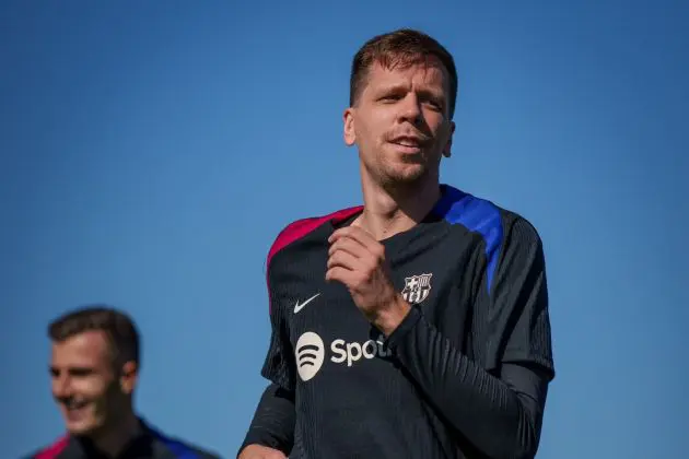 New Barcelona goalkeeper Wojciech Szczęsny